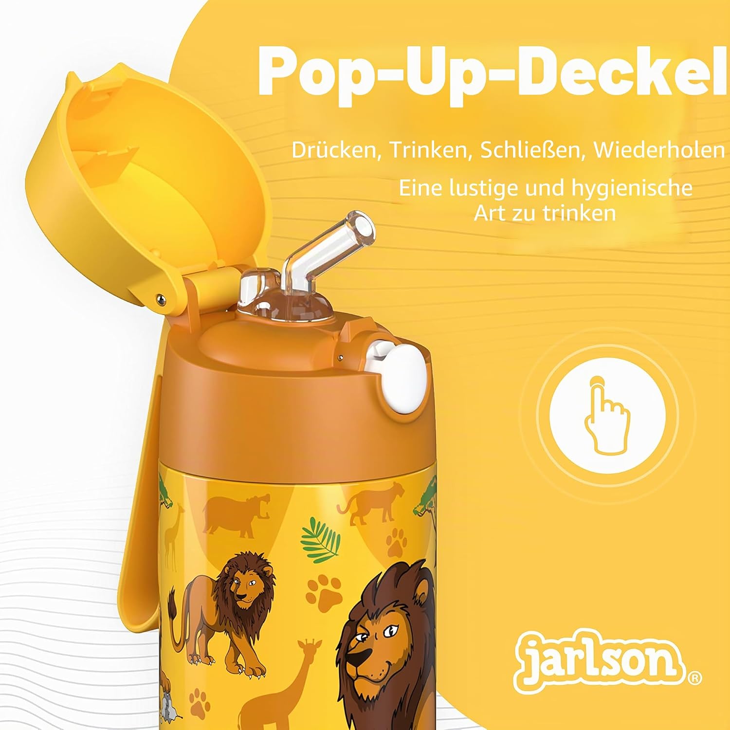 Thumbnail 5 de Jarlson Trinkflasche Kinder Charli 350 ml