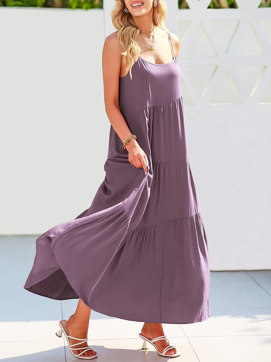 Detalle 2 de ANRABESS Sundress Maxi Dress