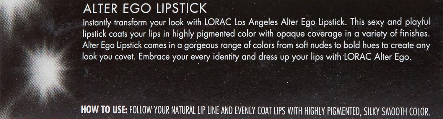 Thumbnail 4 de LORAC Alter Ego Satin Lipstick ๐