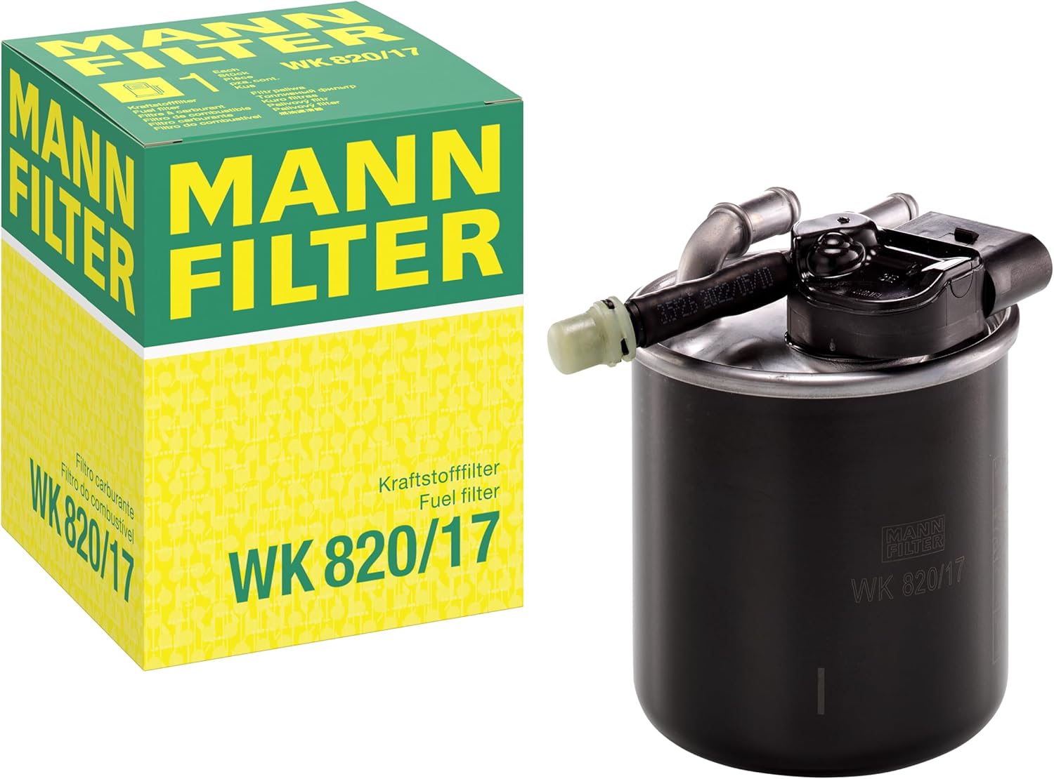 MANN-FILTER WK 820/17 Kraftstofffilter 86 mm