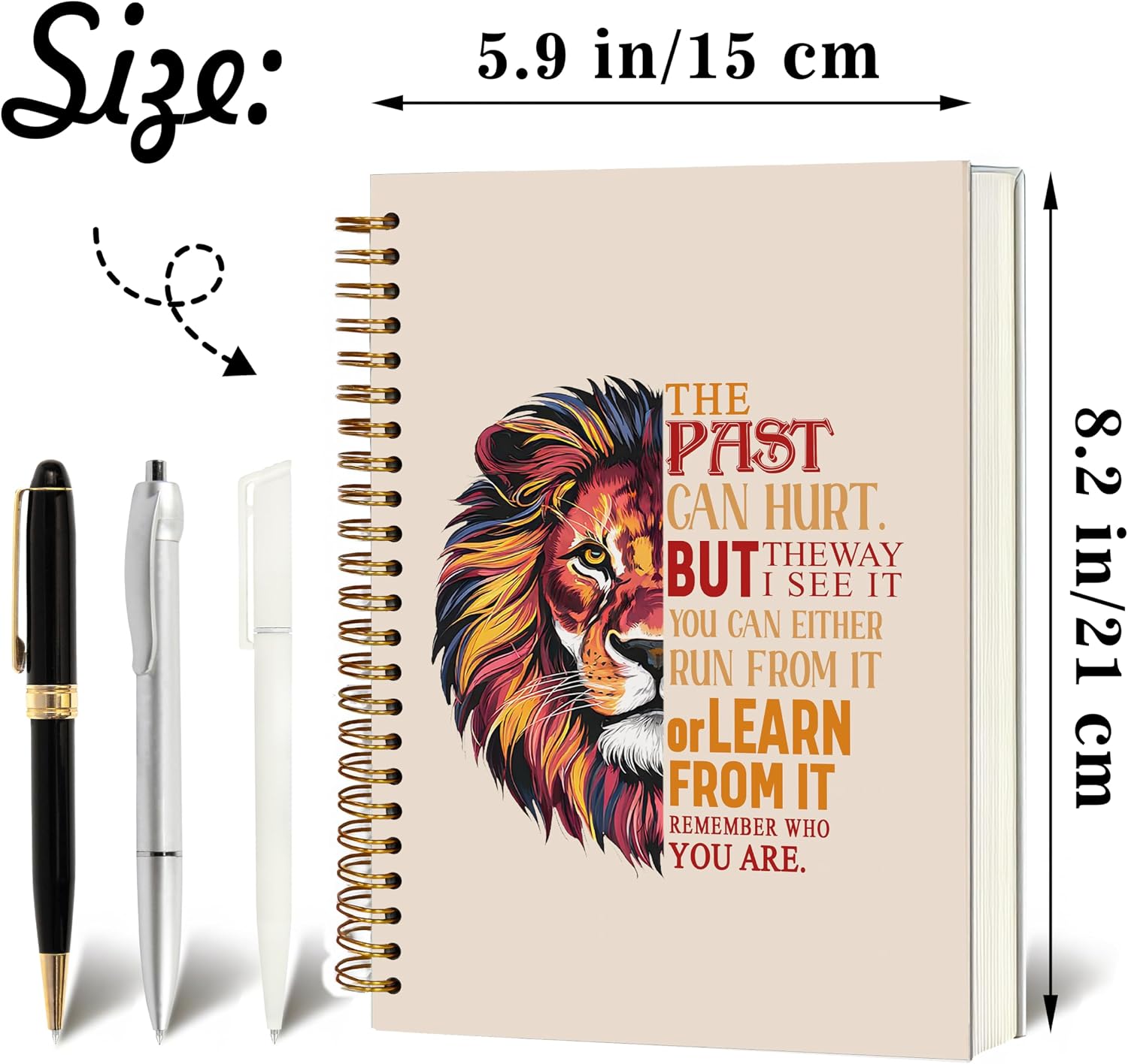 Thumbnail 2 de CONQUACKULATIONS Christian Bible Journal Notebook, A5