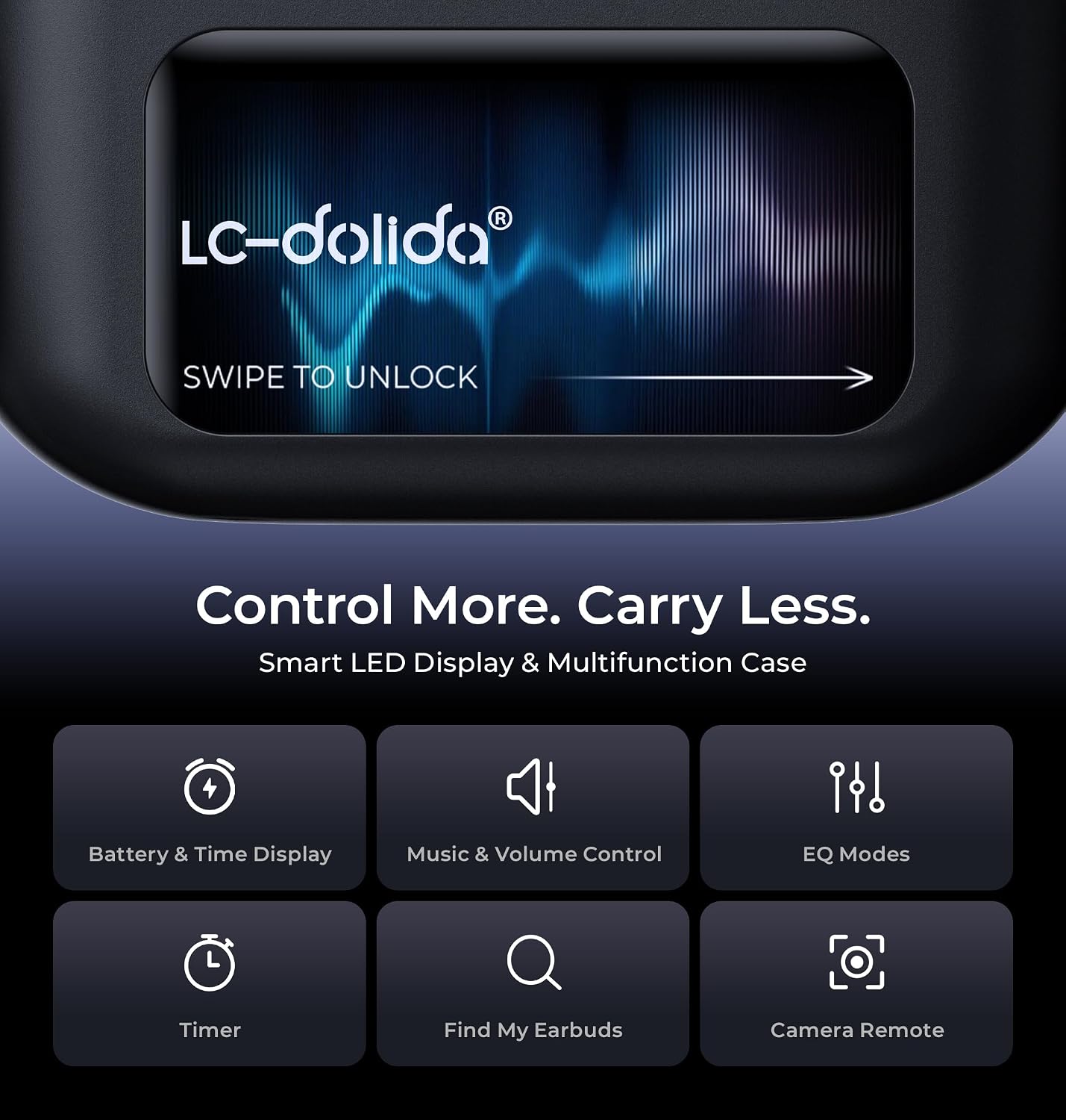 Thumbnail 5 de LC-dolida Open-Ear Wireless Earbuds