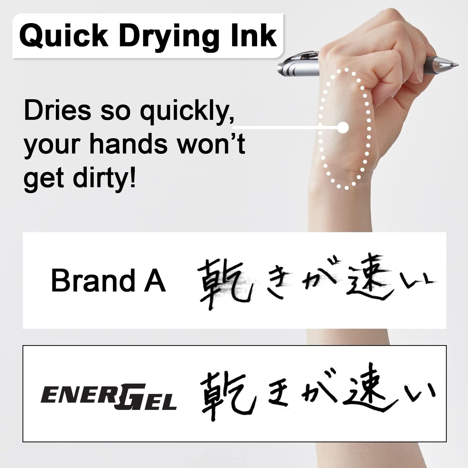 Thumbnail 1 de Pentel BL60-V EnerGel Gel-Tintenroller 1,0 mm – 12 Stück violett (Kappe, recycelte Materialien)