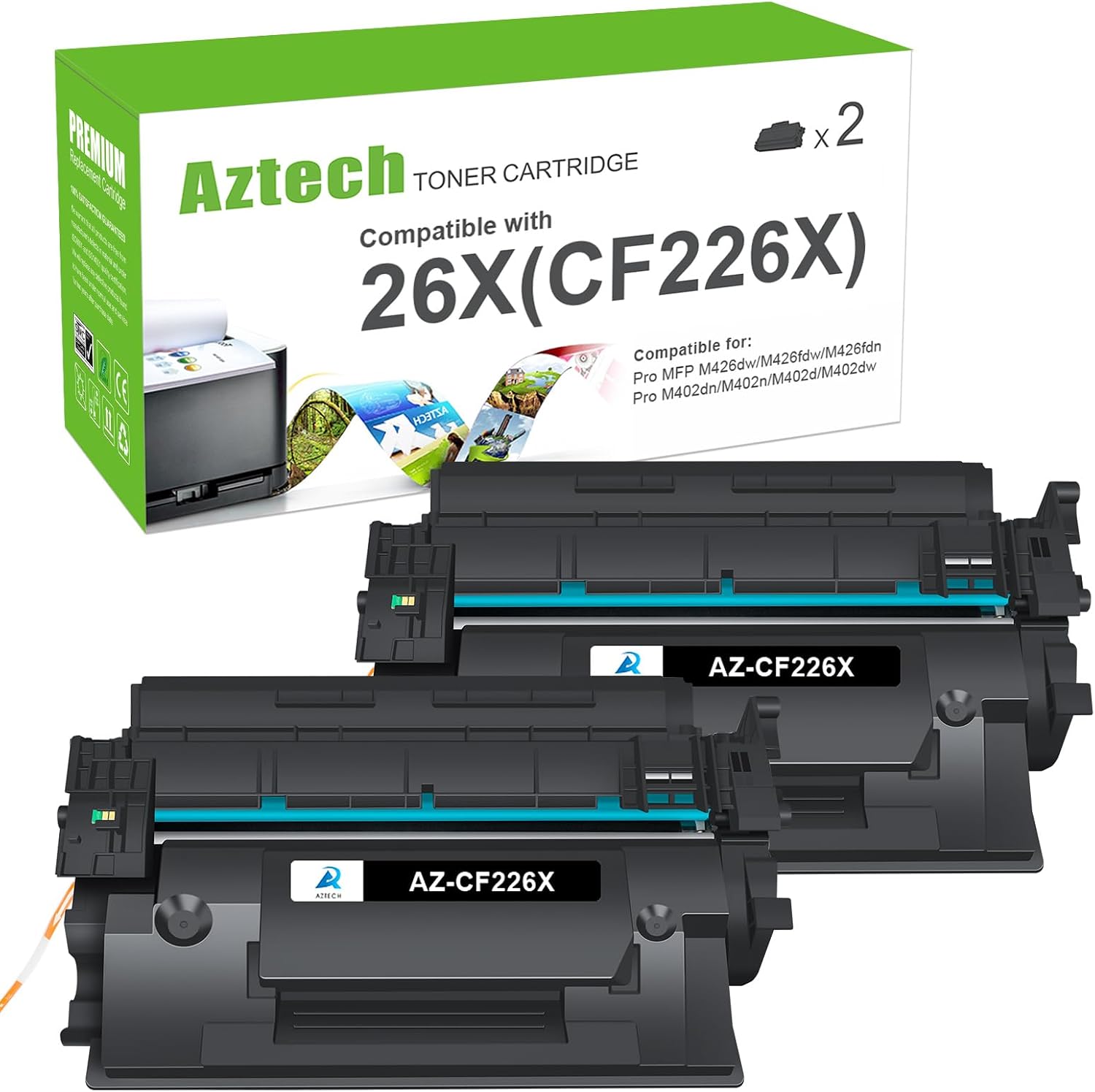 Detalle de Aztech Compatible Toner Cartridge 26X