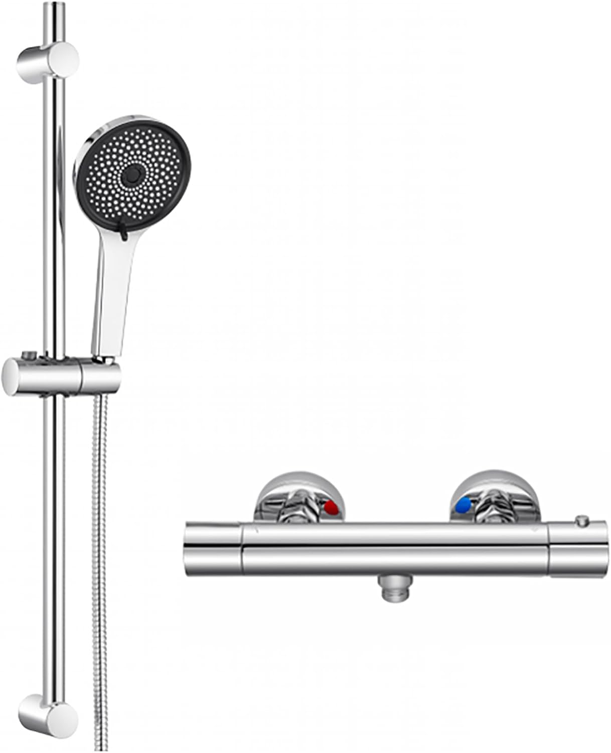 Thumbnail 6 de DERW Shower Slide Bar 70cm riser rail