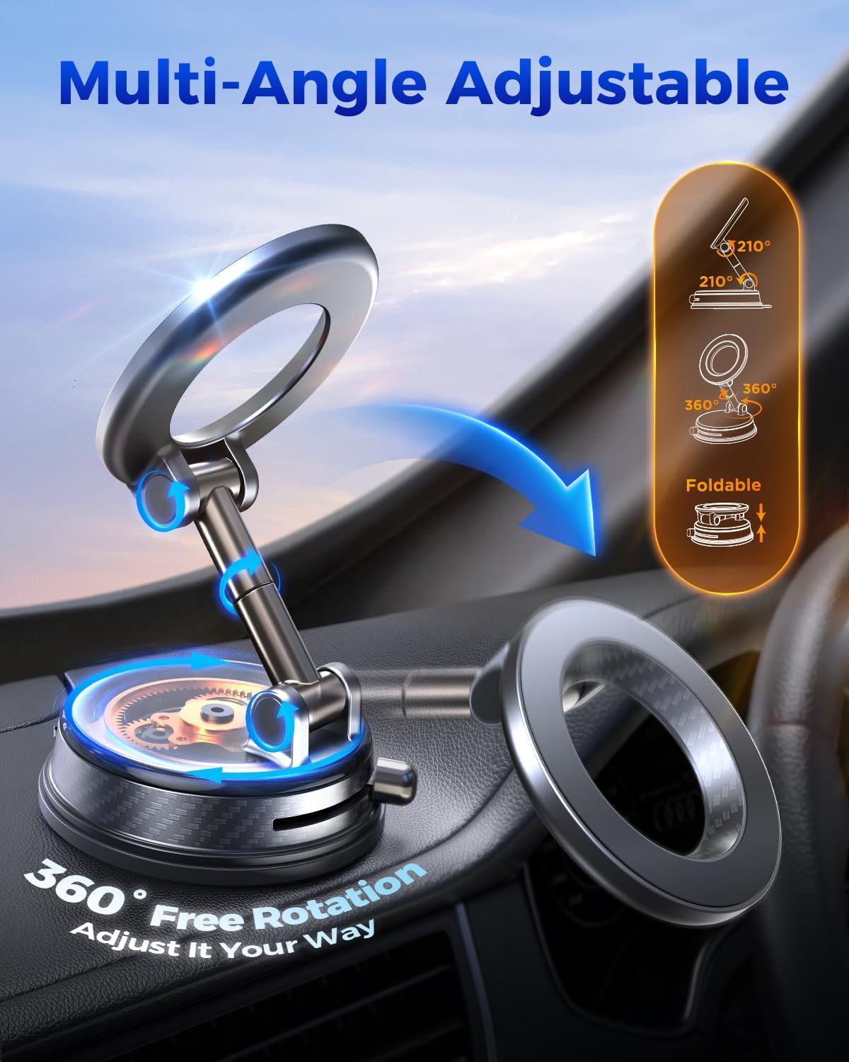 Detalle de Magnetic Car Phone Holder