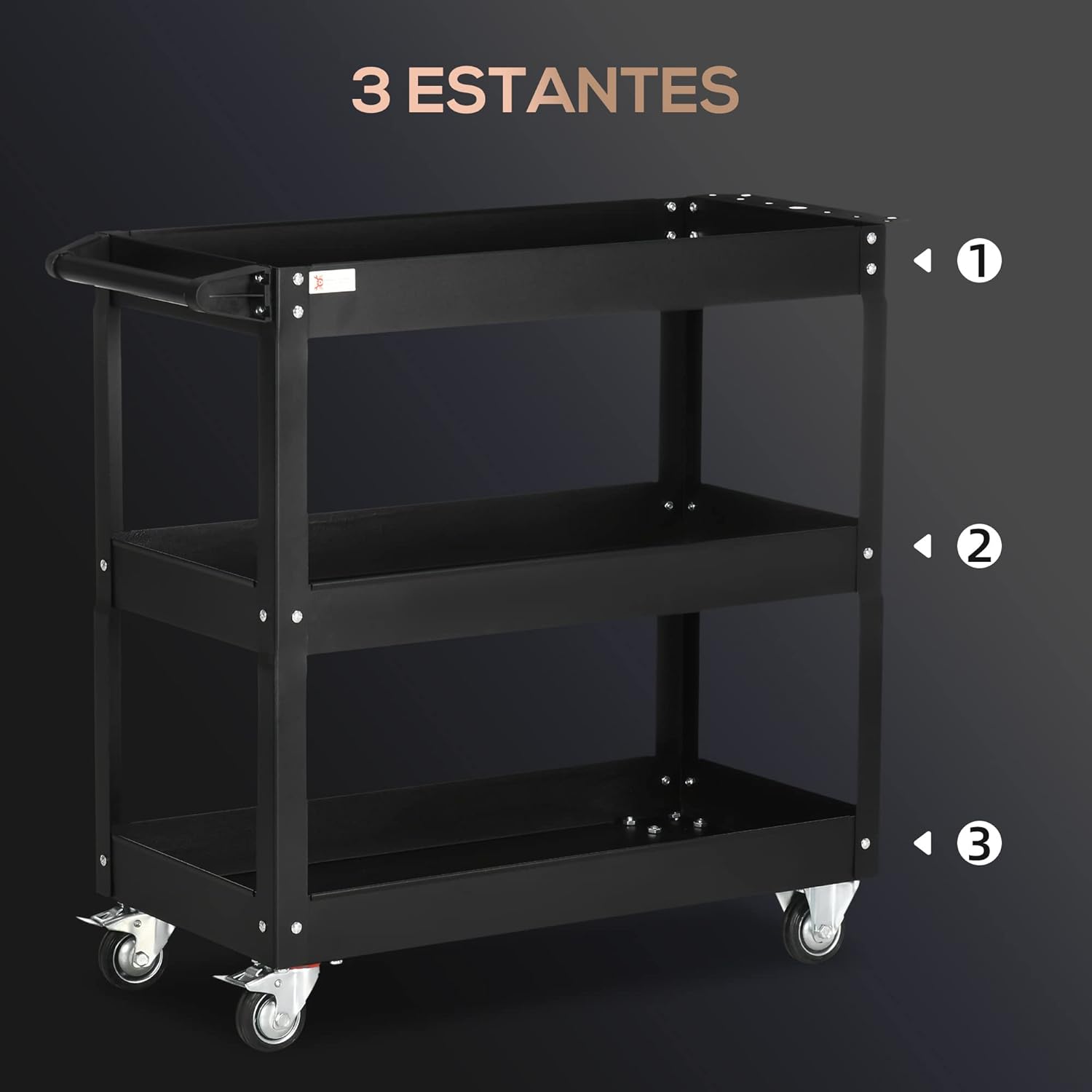 Thumbnail 2 de DURHAND Carro de Herramientas 150 kg