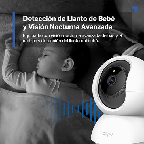 Thumbnail 4 de Tapo C21A: cámara interior 2K 3MP con visión 360° y notificaciones en tiempo real