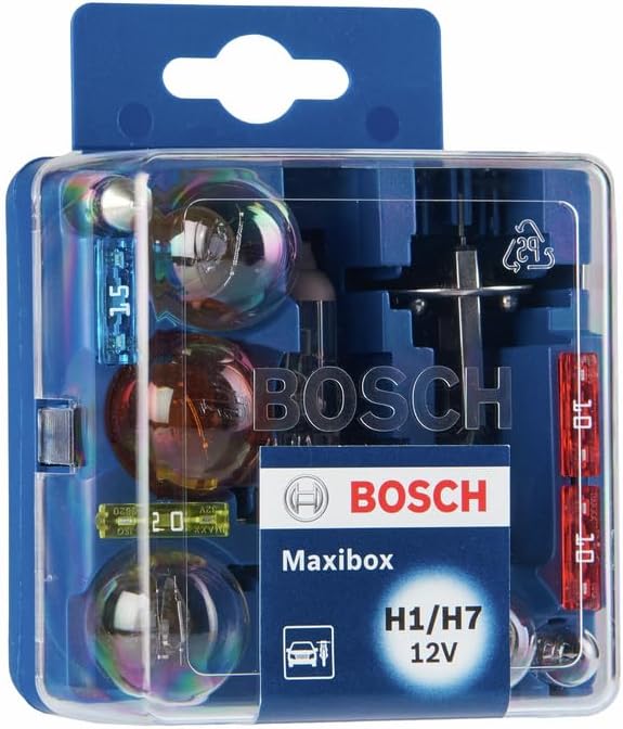 Detalle de Bosch H1/H7 Maxibox: scatola di lampadine di ricambio 12 V