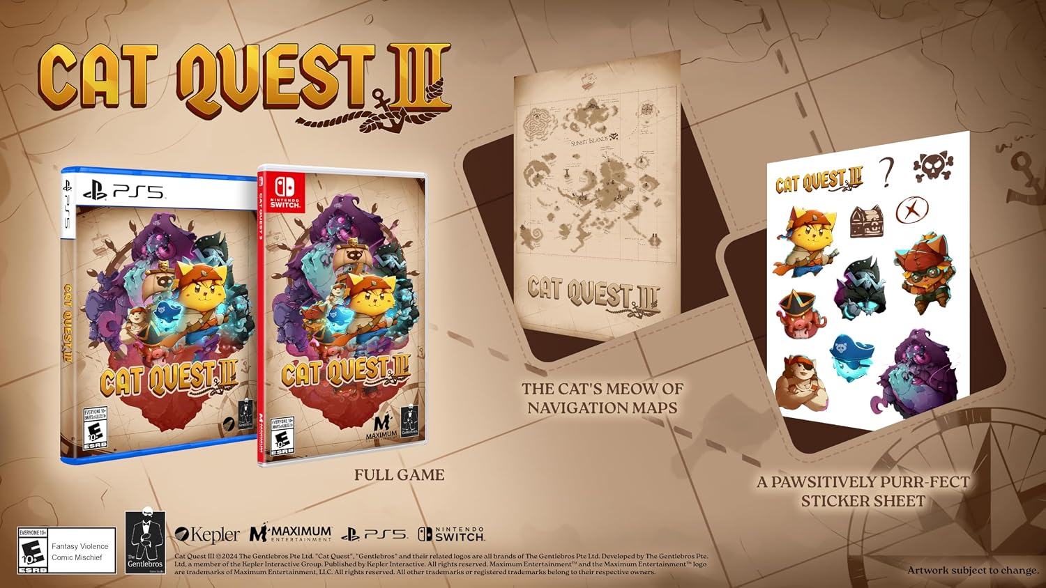 Detalle 2 de Cat Quest III PS5