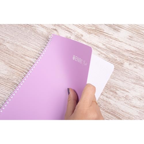 Thumbnail 4 de ENRI Plus Cuadernos A5 — Pack 5, 80 hojas cuadriculado