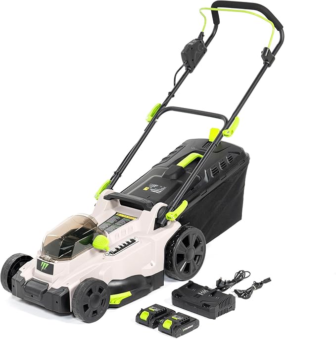 Murray Cortacésped Inalámbrico 2x20V Li-Ion 🌱 37 cm, 35L