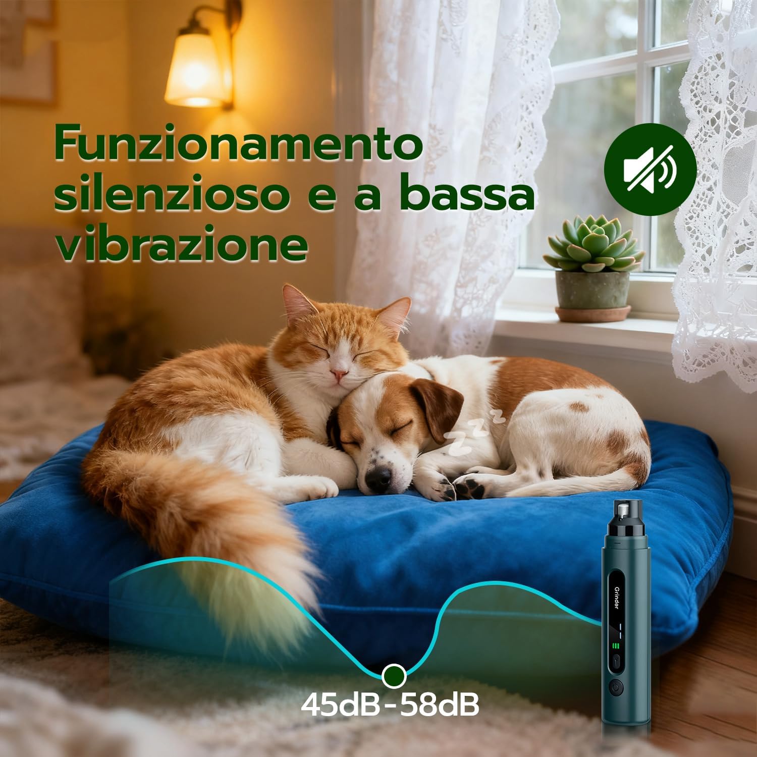 Detalle 2 de Tolesum Lima Unghie Cani 1200 mAh 🐾