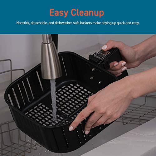 Thumbnail 9 de COSORI Air Fryer 5.5L: 1700W, 11 Presets, 100 Recipe Cookbook, Non-Stick & Dishwasher Safe Basket (CP158-AF) – Black