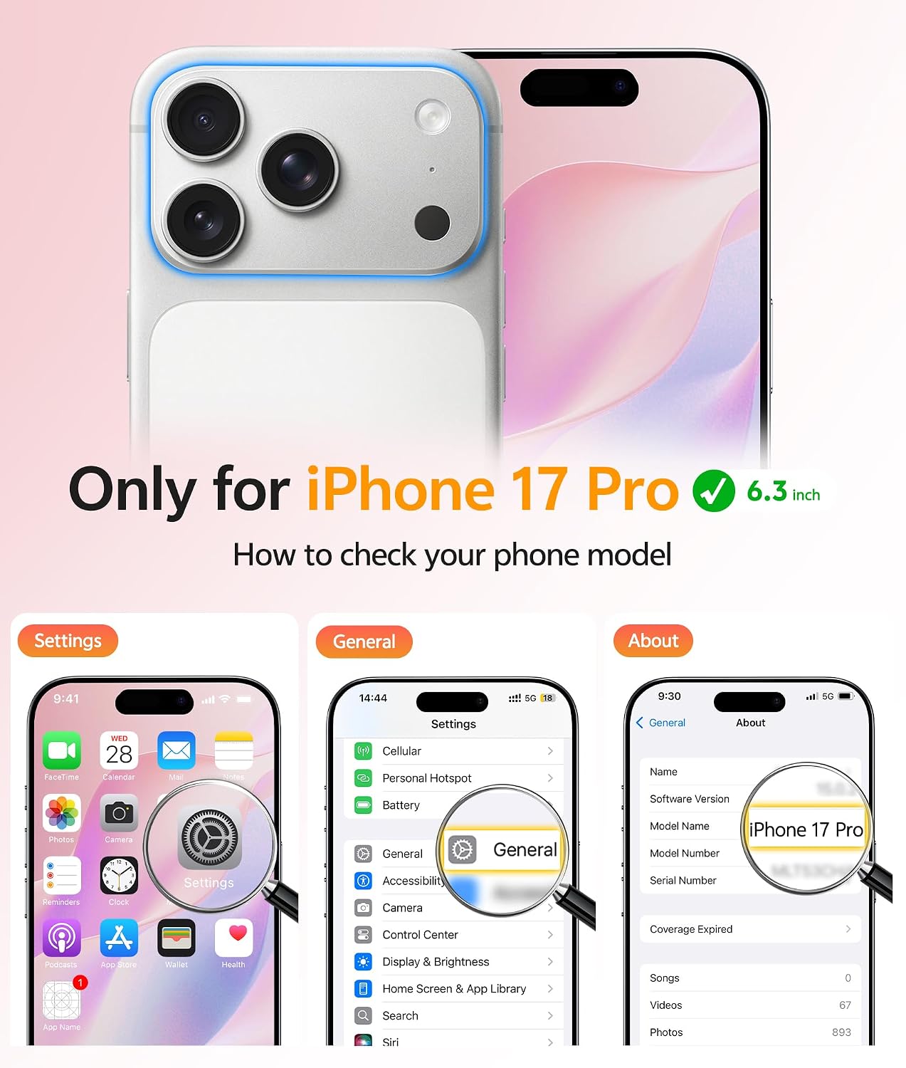 Detalle 2 de FNTCASE iPhone 17 Pro 14FT Case