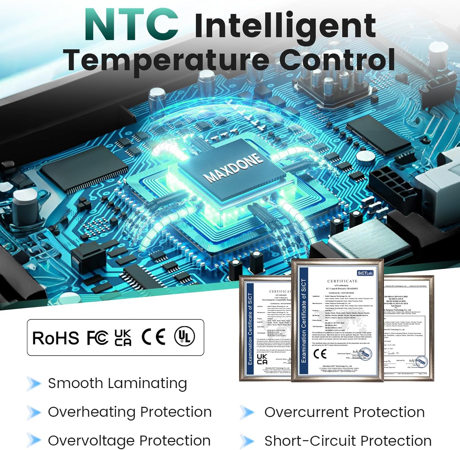 Thumbnail 2 de A3 Laminator Machine 5-in-1 laminator 📎