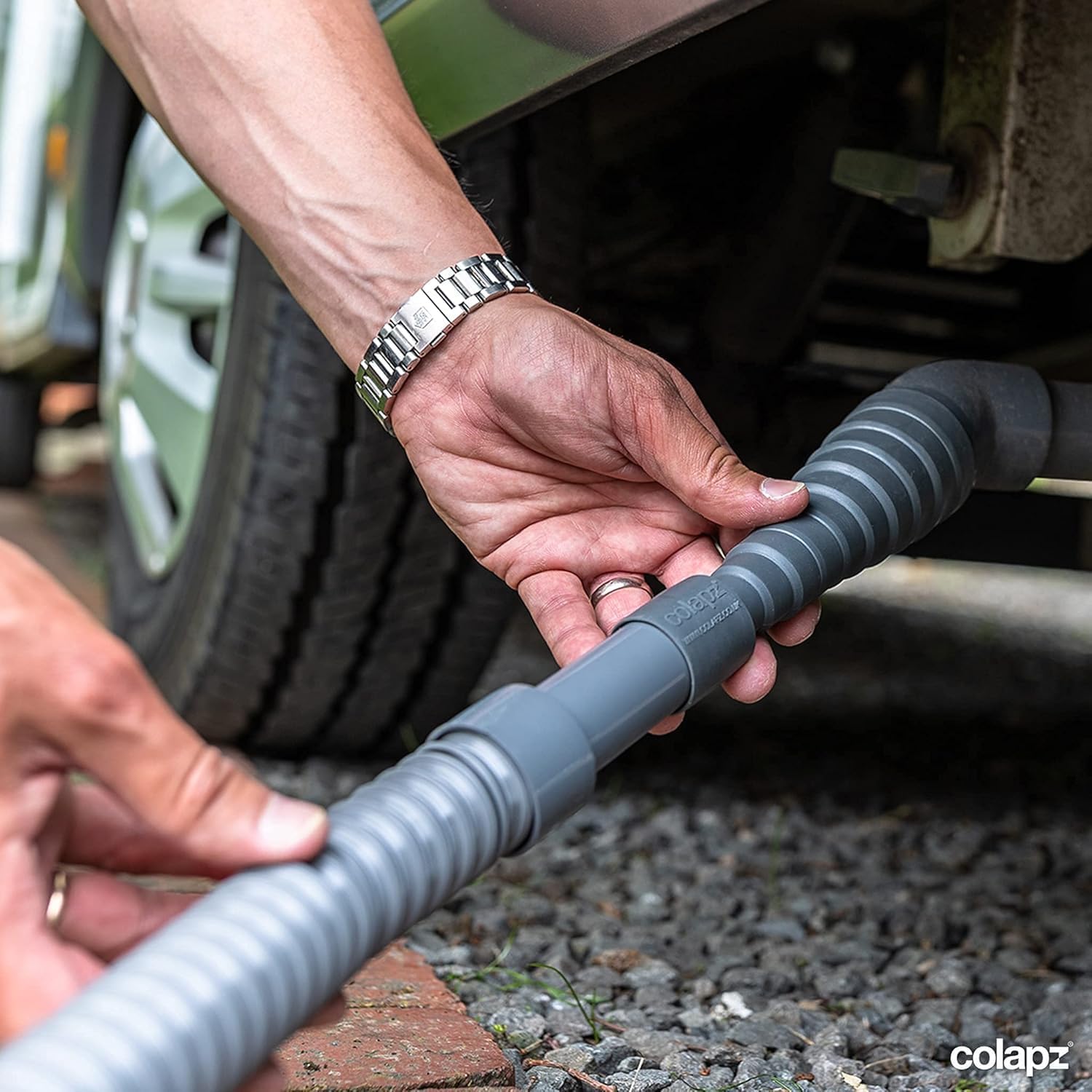 Thumbnail 5 de Colapz Sistema Flessibile Scarico per Roulotte