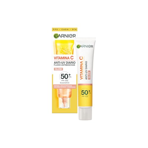 Detalle de Garnier Vitamina C Fluido Antimanchas Anti-UV Diario FPS50+