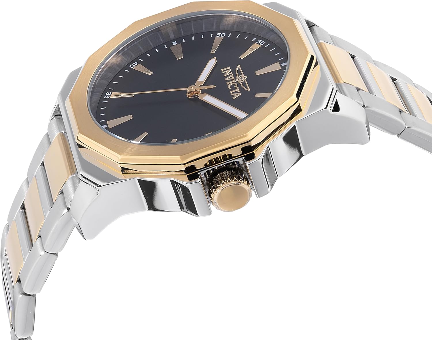 Thumbnail 1 de Invicta Speedway Homme 42 mm — Montre quartz en acier inoxydable, cadran noir