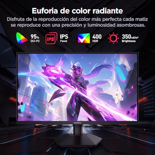 Thumbnail 3 de KOORUI G2722P Monitor gaming 27" QHD, 200Hz