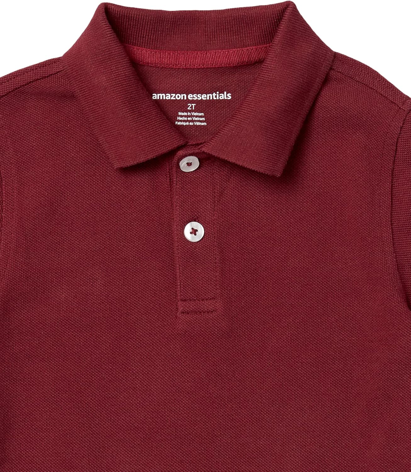Detalle de Amazon Essentials Boy’s Short-Sleeve School Uniform Pique Polo Shirts