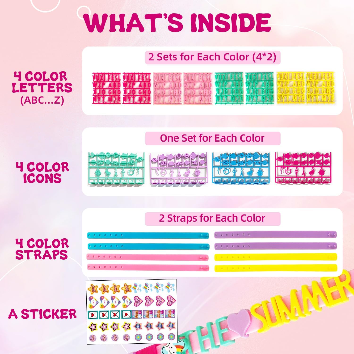 Detalle de Dupamind Friendship Bracelet Making Kit for Kids