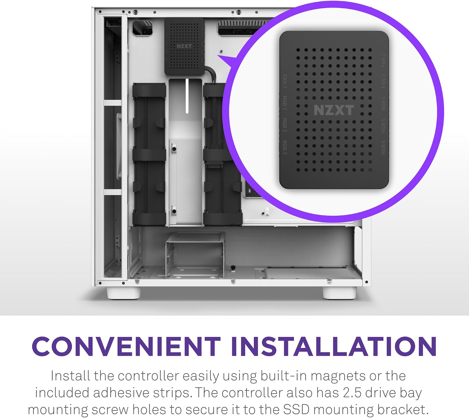 Thumbnail 4 de NZXT RGB & Fan Controller AC-CRFR0-B1-6