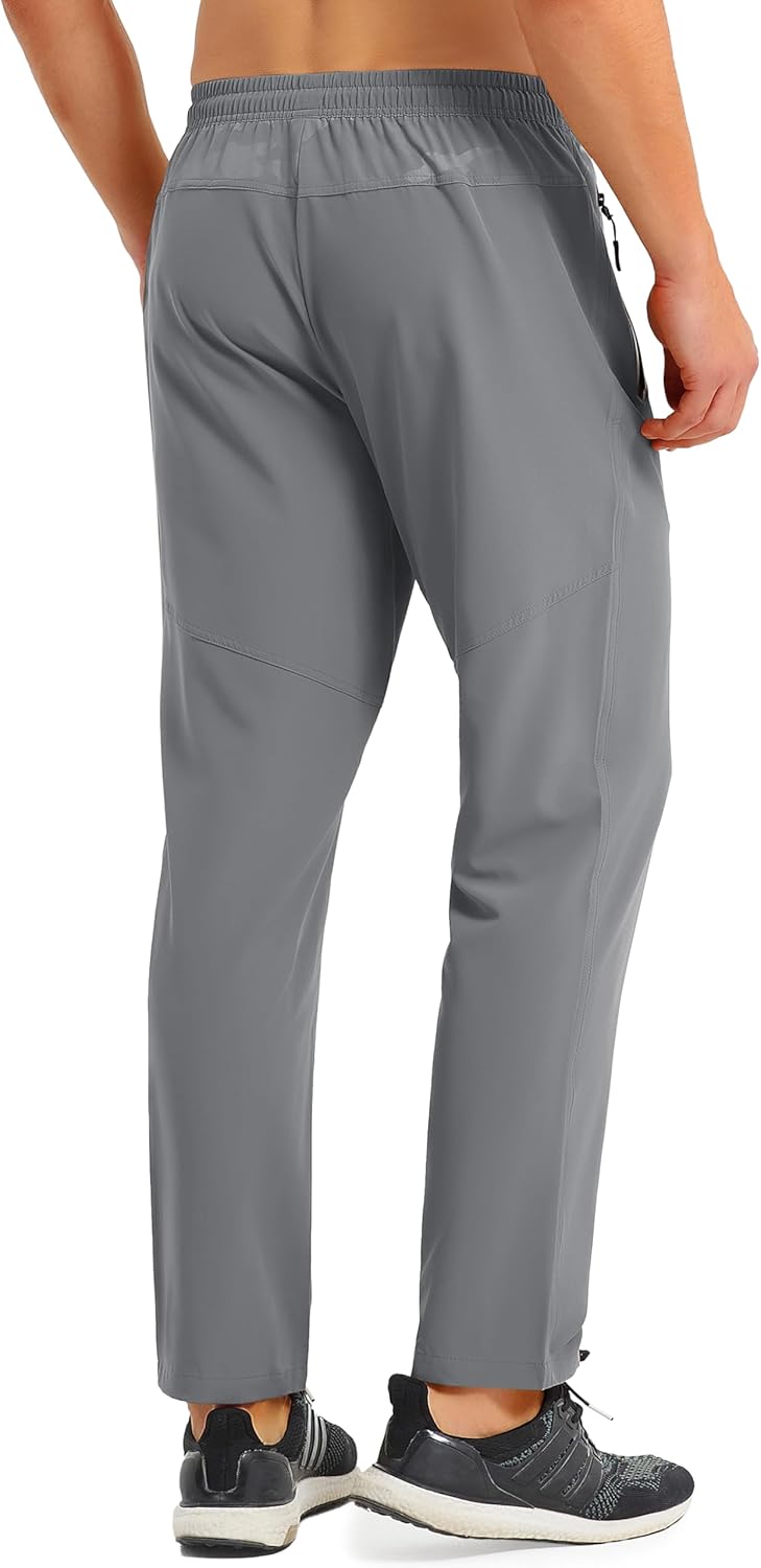 Thumbnail 1 de MAGCOMSEN Men's Lightweight Tracksuit Bottoms with Zip Pockets