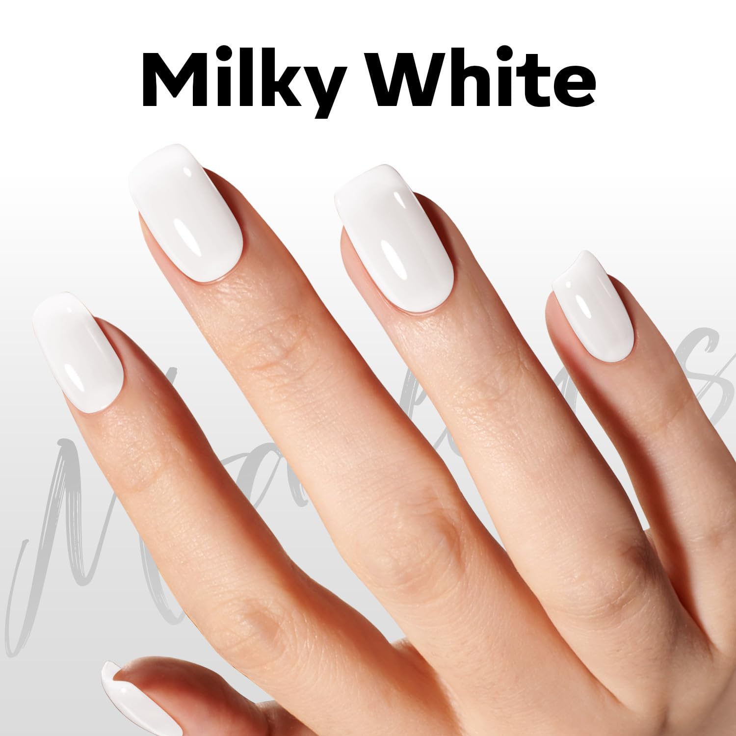 Thumbnail 5 de modelones Milky White Gel Polish 15 ML