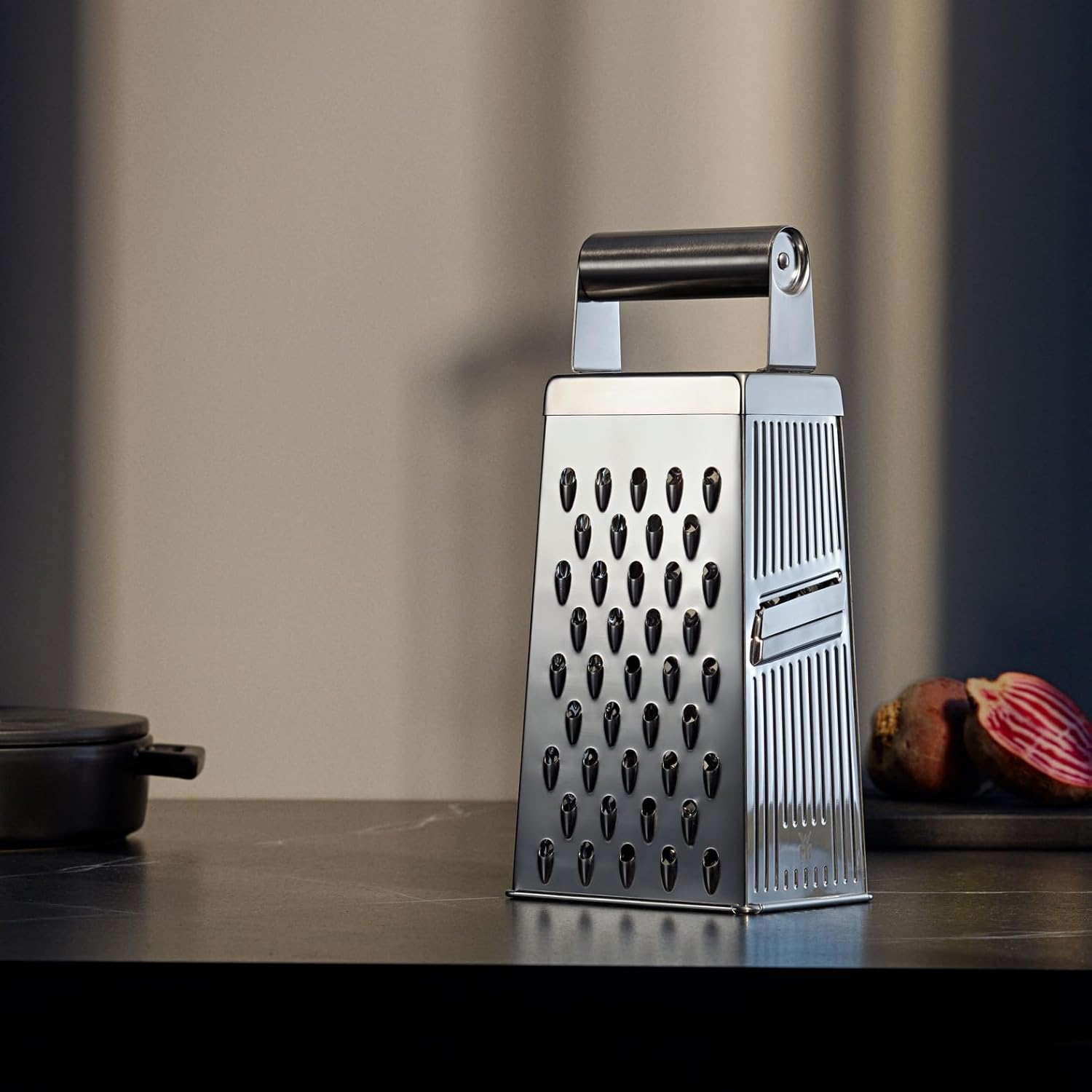 Thumbnail 1 de WMF Gourmet Vierkantreibe (8 x 24 cm) aus Edelstahl mit 4 Reibeflächen – ideal für Kartoffeln, Gemüse & mehr