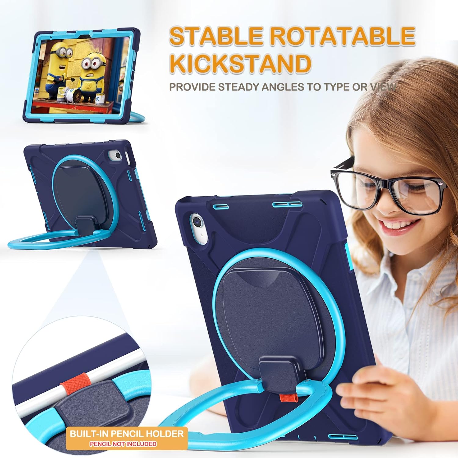 Detalle de BRAECN Case for iPad A16 11" Heavy Duty with Strap