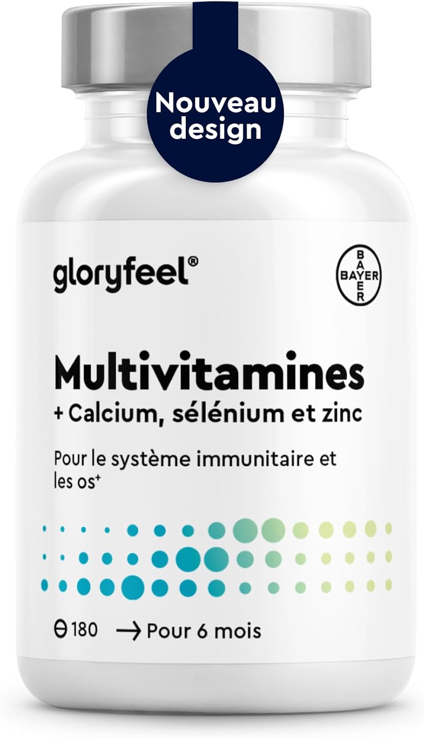 Detalle de Multivitamines hautement dosées, 180 comprimés ⚡