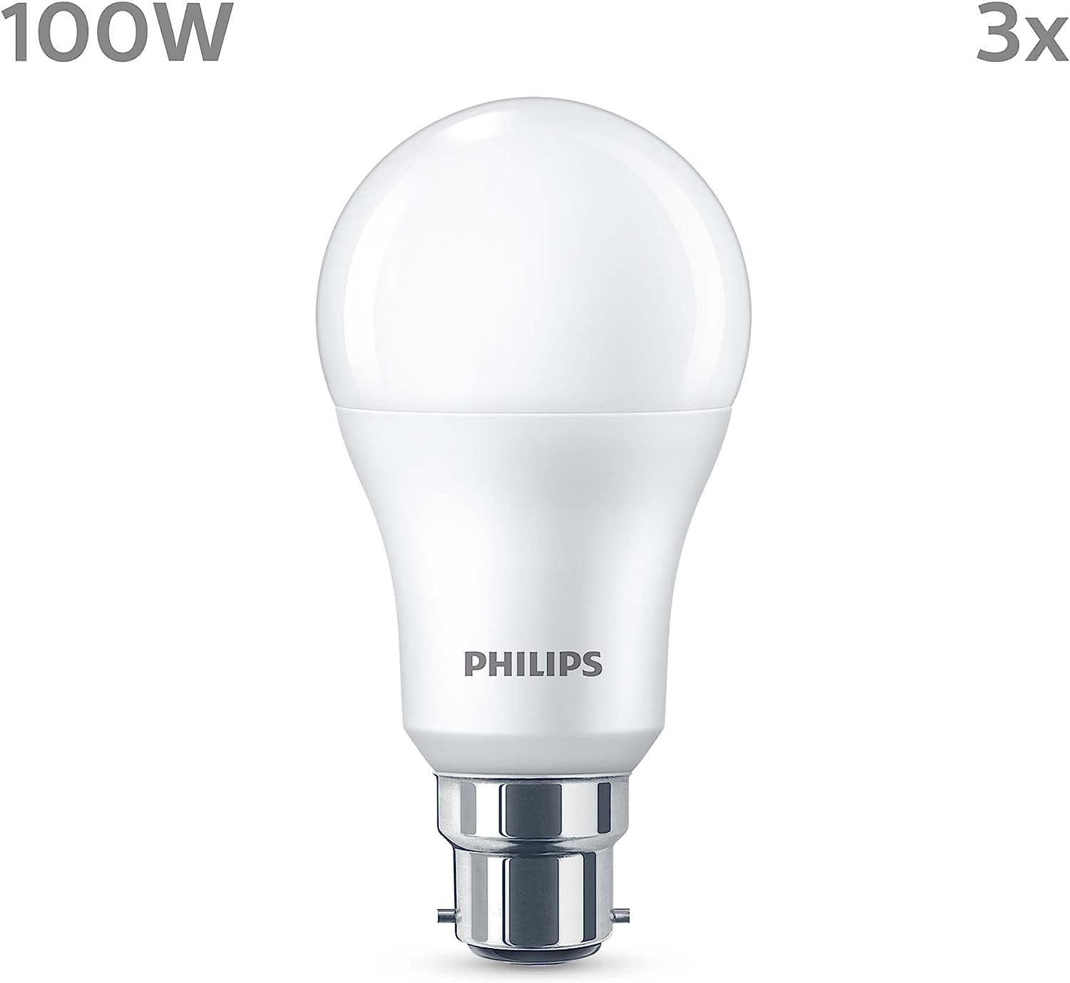 Detalle 2 de Philips LED Frosted A60 100W B22 2700K