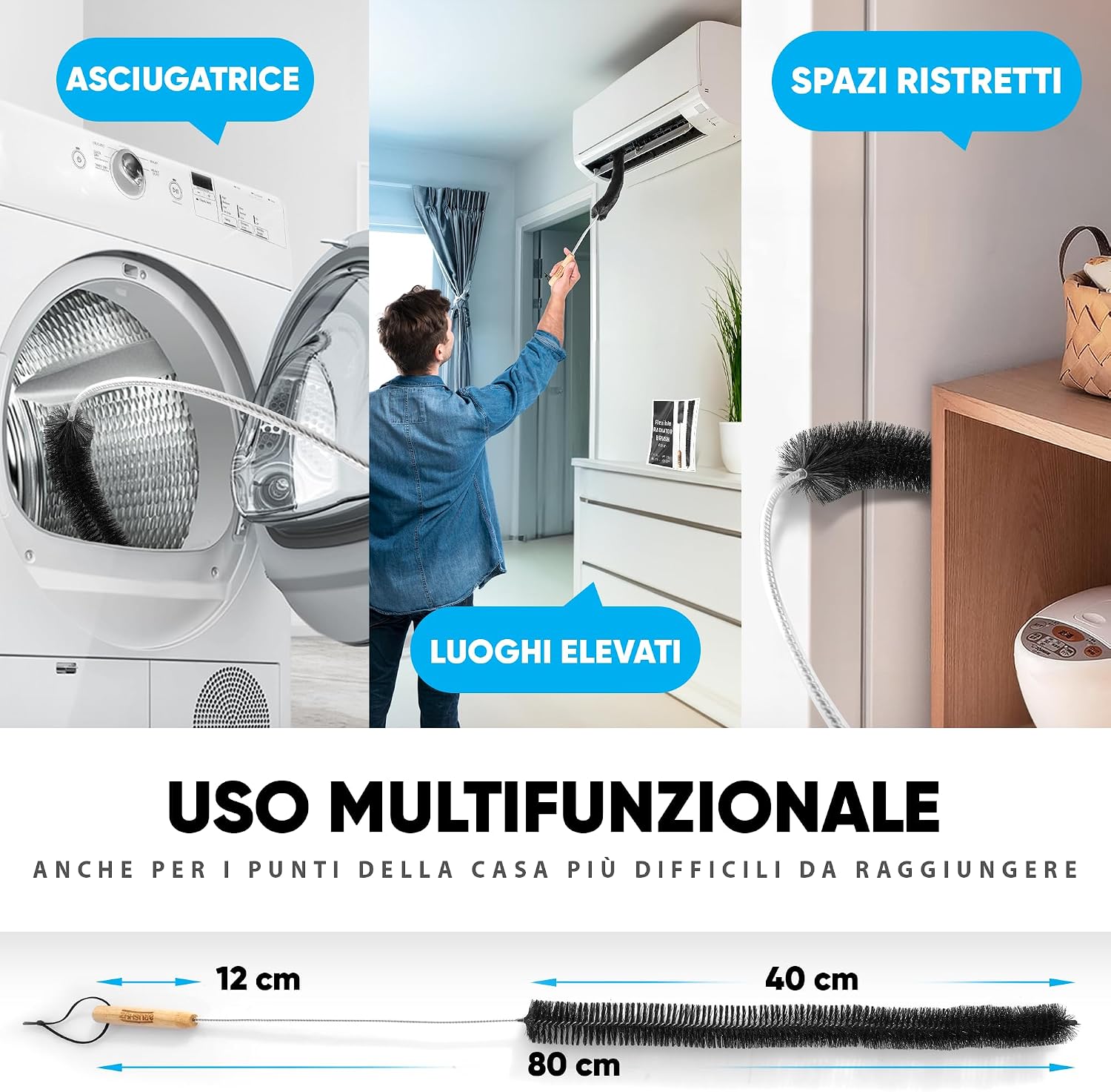 Thumbnail 4 de BRUSHYZ Pulisci Termosifoni 80 cm