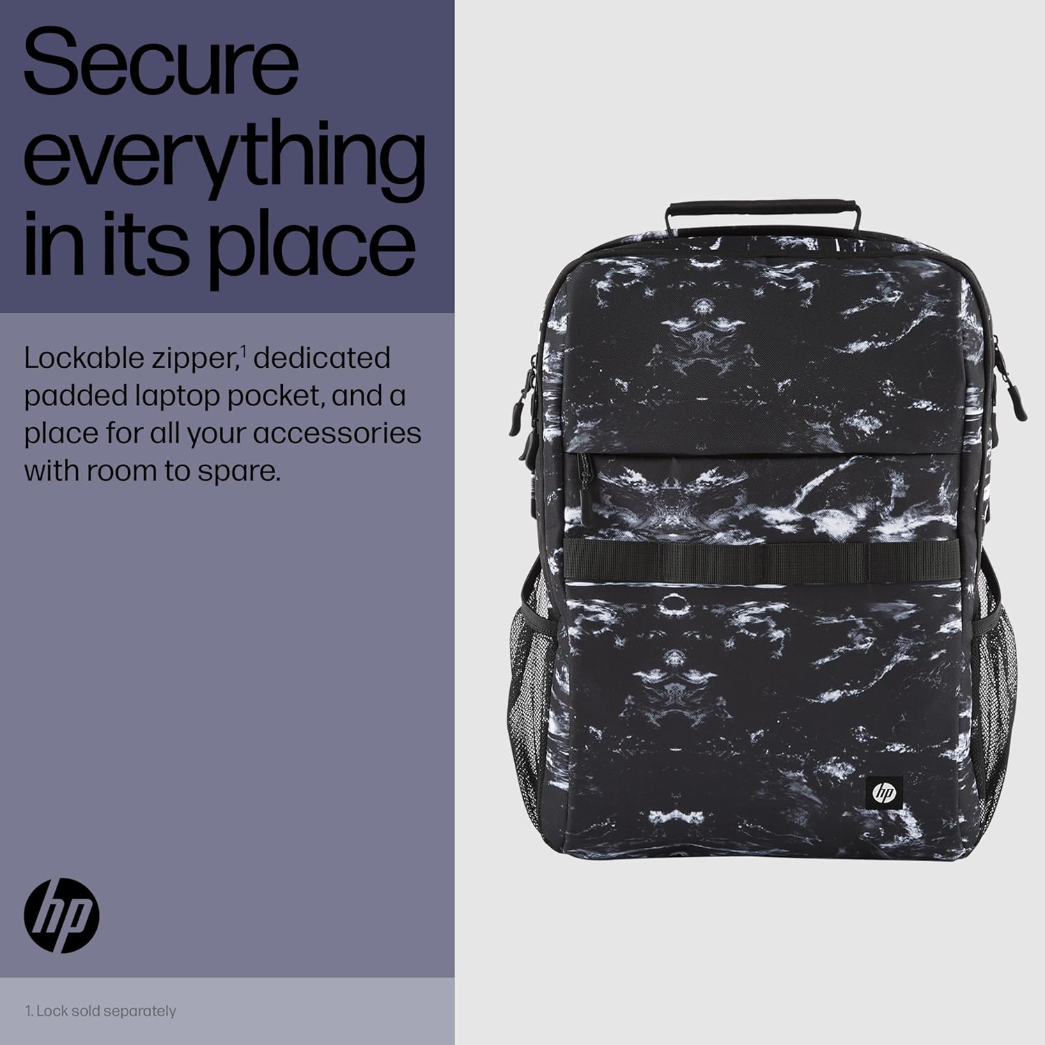Detalle de HP Zaino per Notebook Professionale Multicolore — Unisex, 16,1