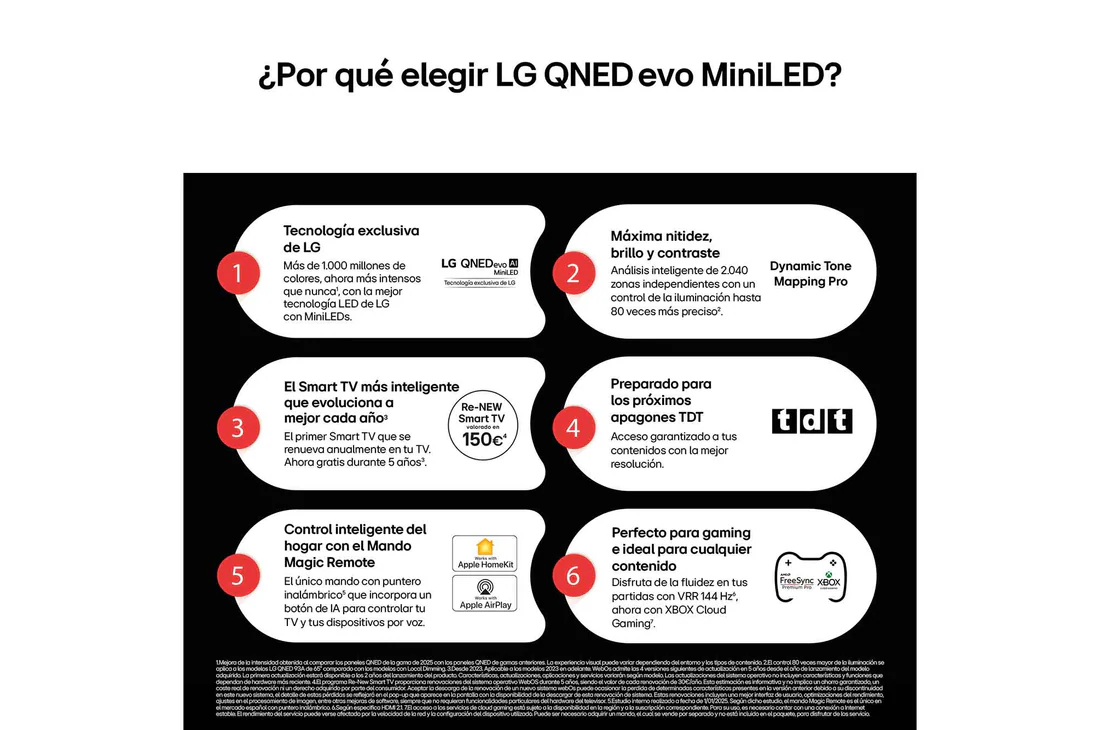 Thumbnail 2 de LG QNED9M 65" QNED evo MiniLED 4K 2025