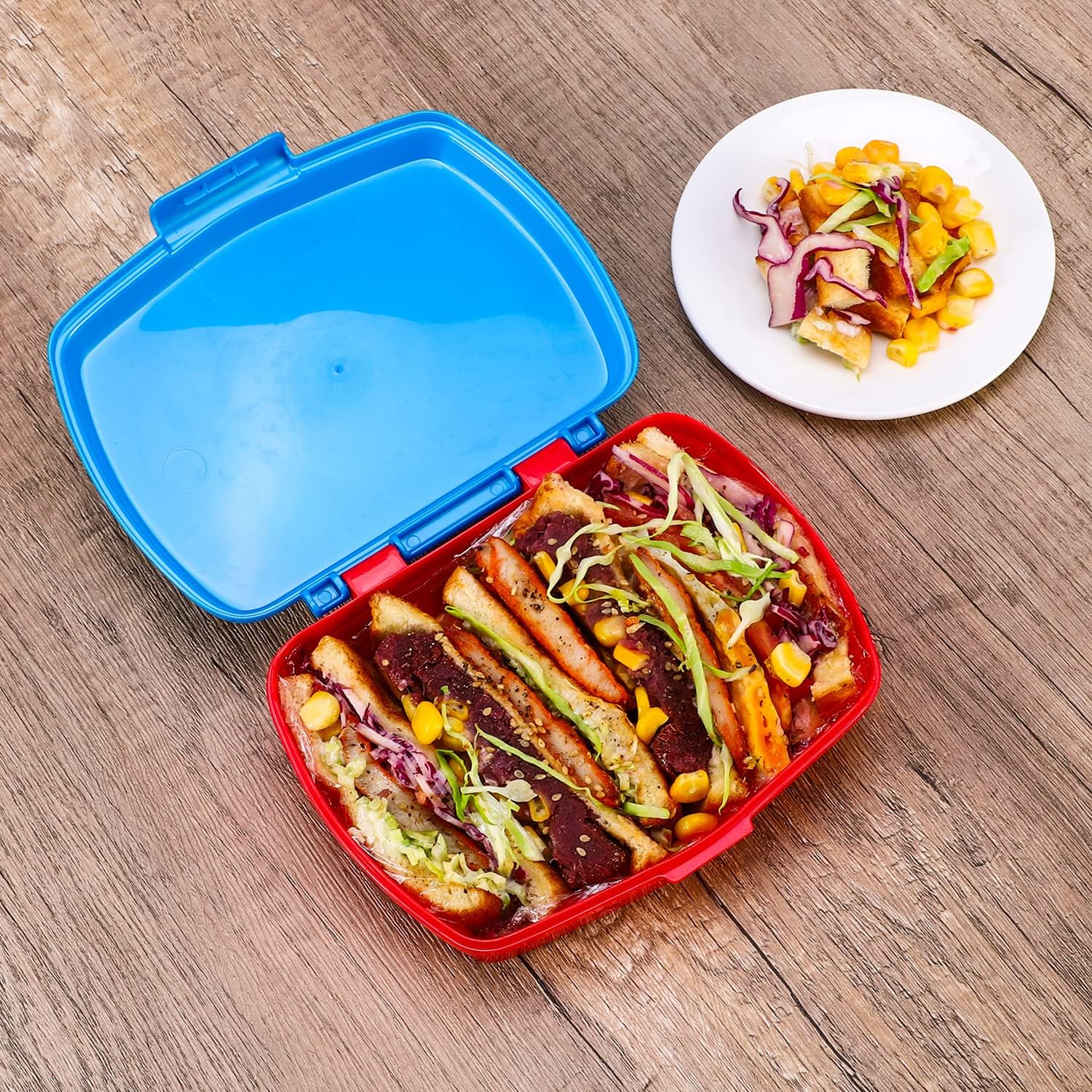 Detalle 2 de Stor Sandwich Box Plastica Bambini Marvel Spider-Man