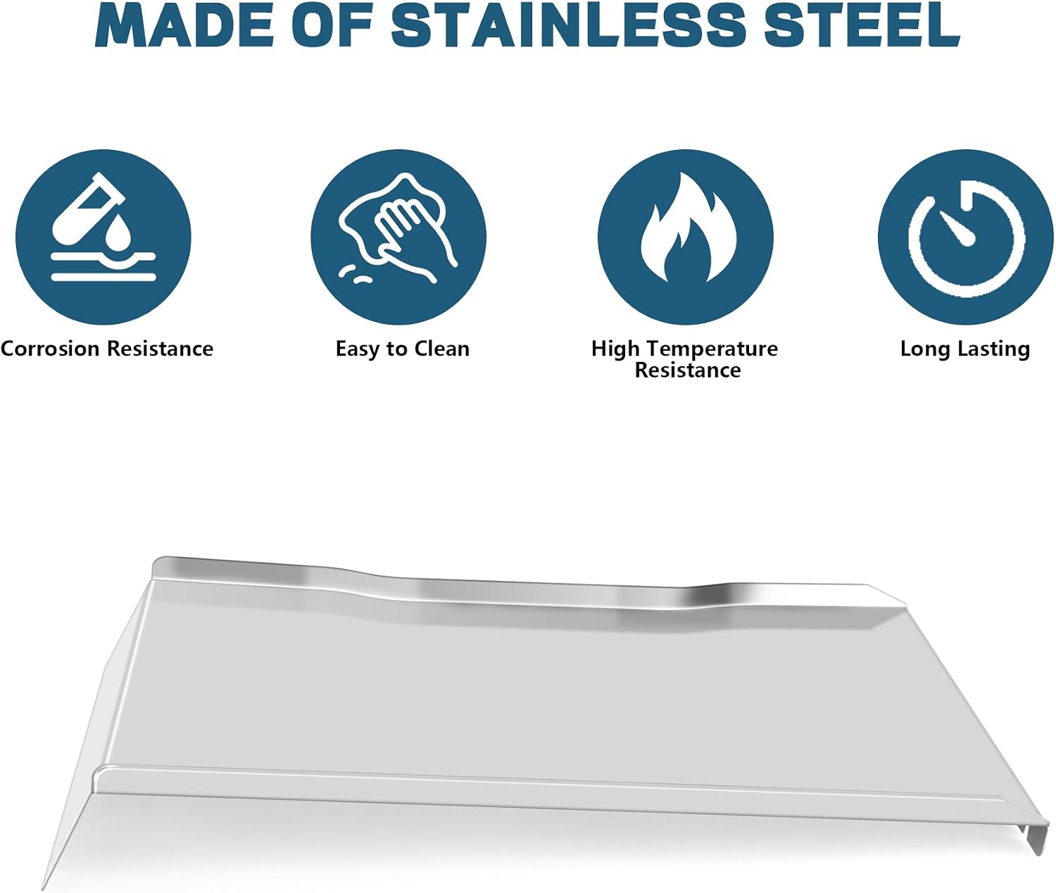 Thumbnail 6 de Traeger-compatible replacement drip tray, stainless steel