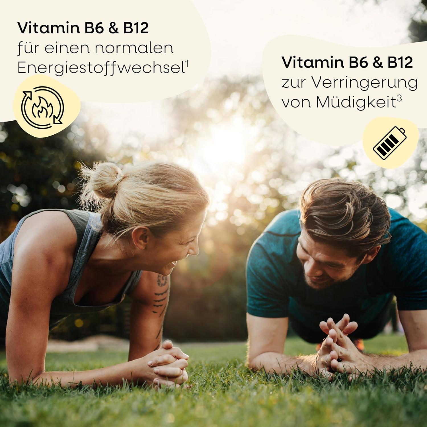 Thumbnail 2 de Vitamin B Komplex Multivitamin Gummibärchen mit Vitamin C & 8 B-Vitaminen – vegetarische Gummies (60 Stk)