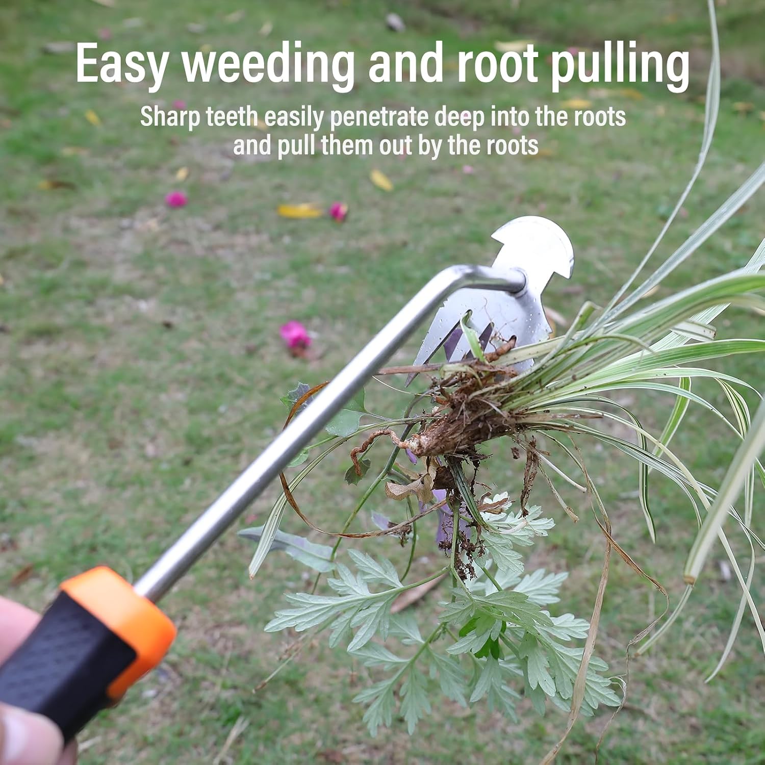 Detalle de SIXCAR Garden Weeder with Rubber Handle