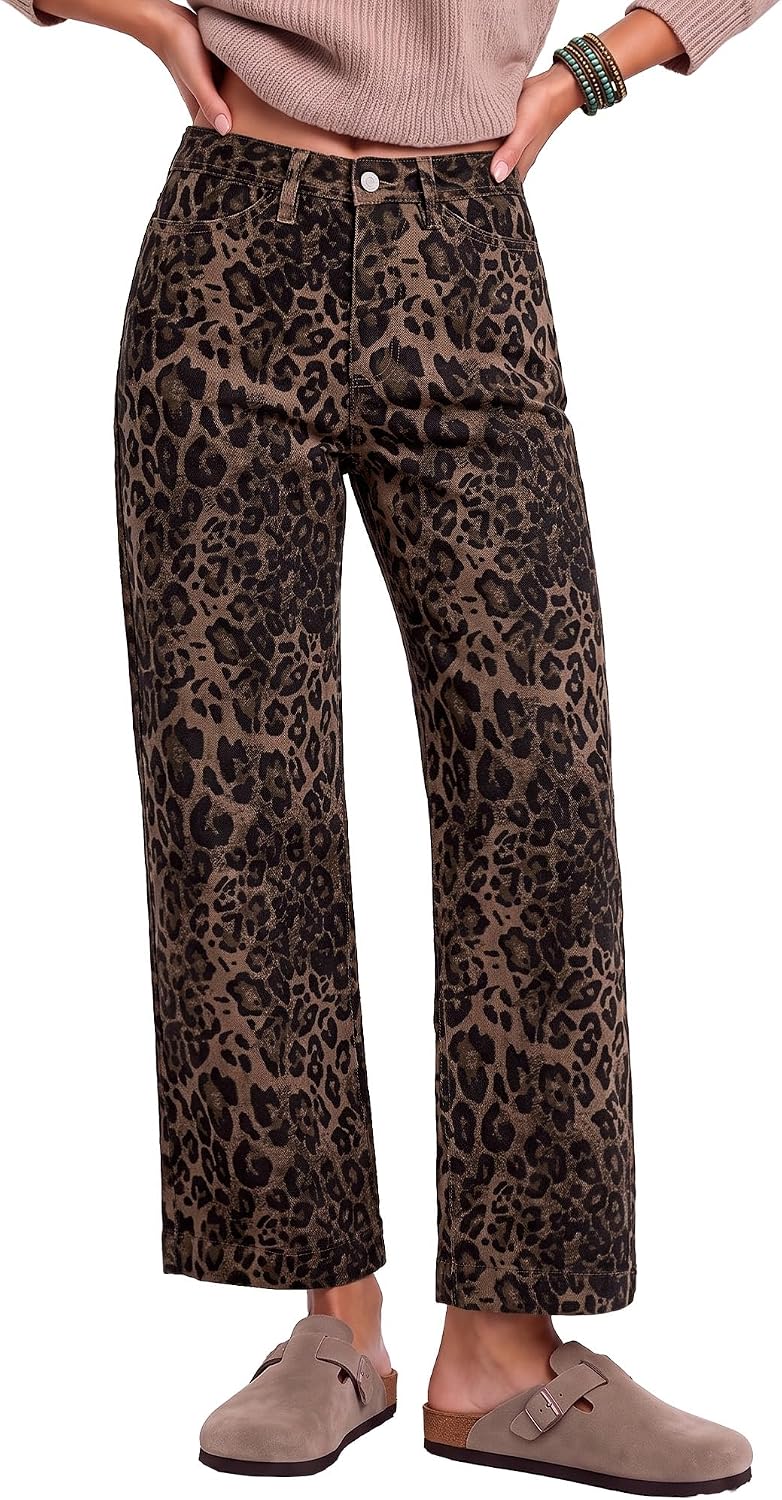 Detalle de Luvamia Wide-Leg Jeans 28-Inch Inseam