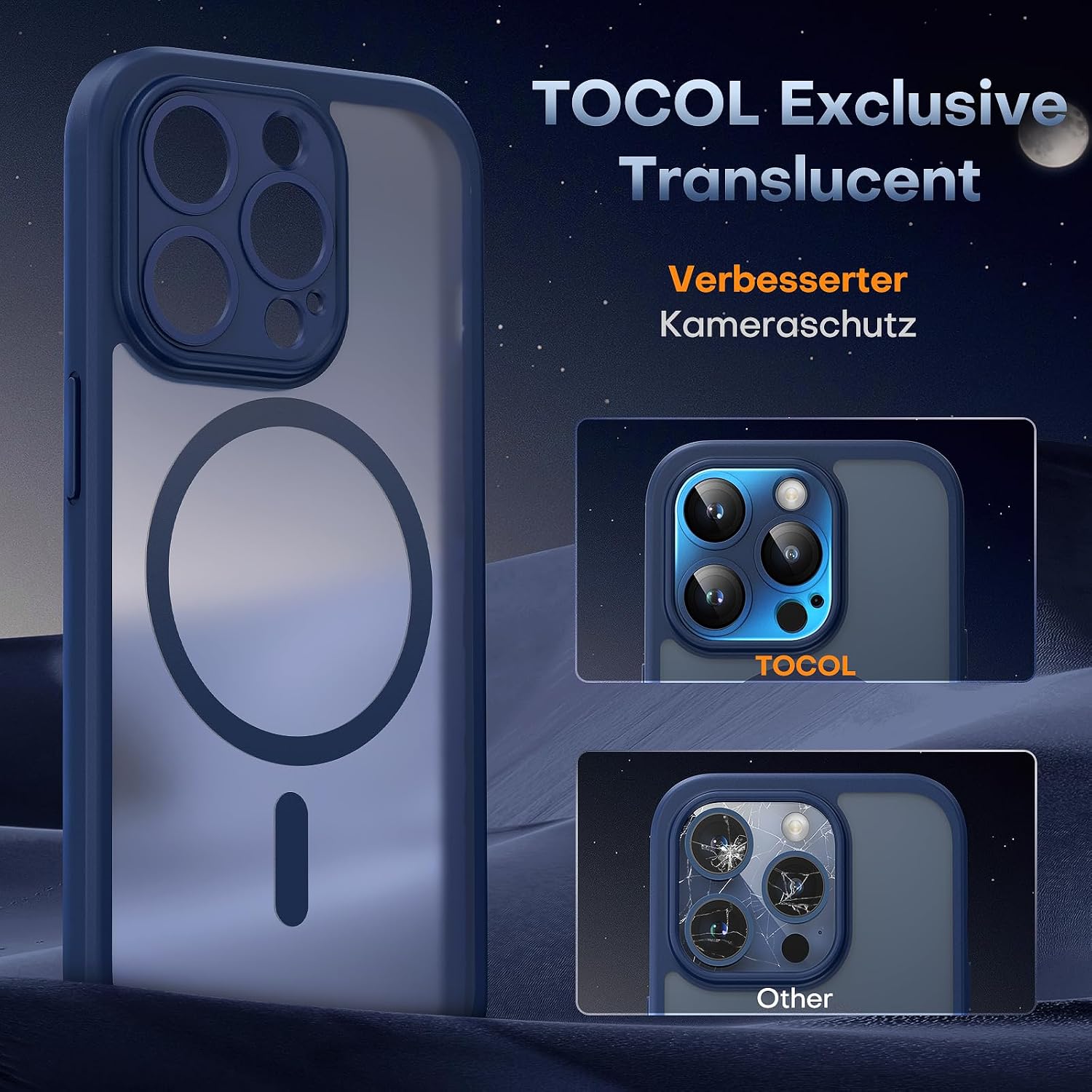 Thumbnail 3 de TOCOL iPhone 15 Pro Case
