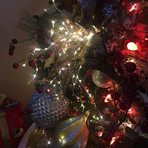 Detalle 2 de Everfit Lighting 2 30 LED Strips, 50 Lights, 18-ft Silver Wire ⚡