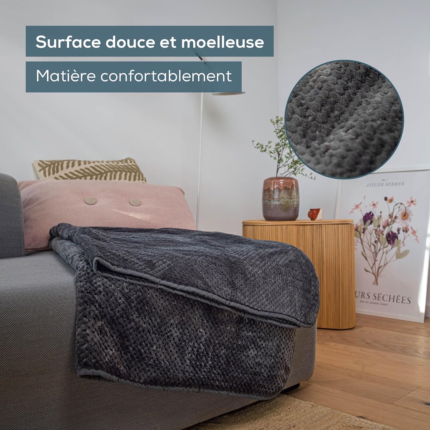 Detalle 2 de Beurer HD 65 couverture chauffante 1500 g