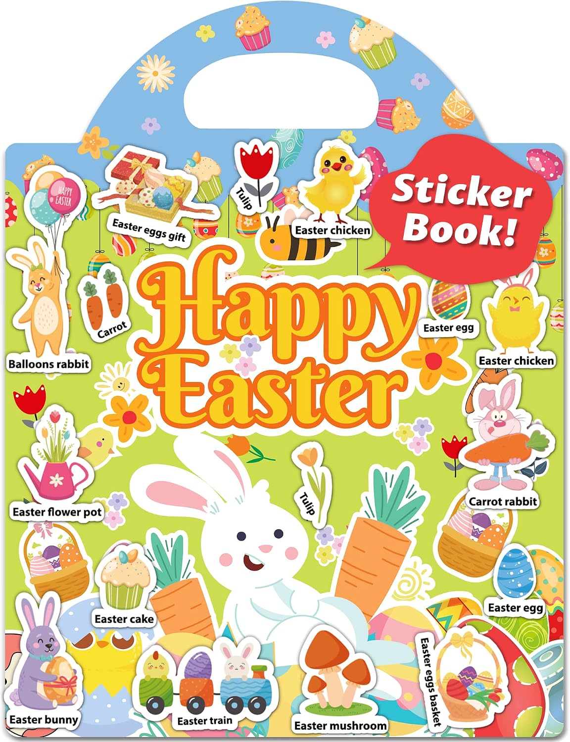 Thumbnail 6 de Walenced Reusable Sticker Book 111