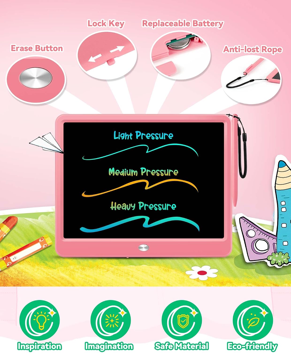 Detalle 2 de KOKODI LCD Writing Tablet, 12-Inch