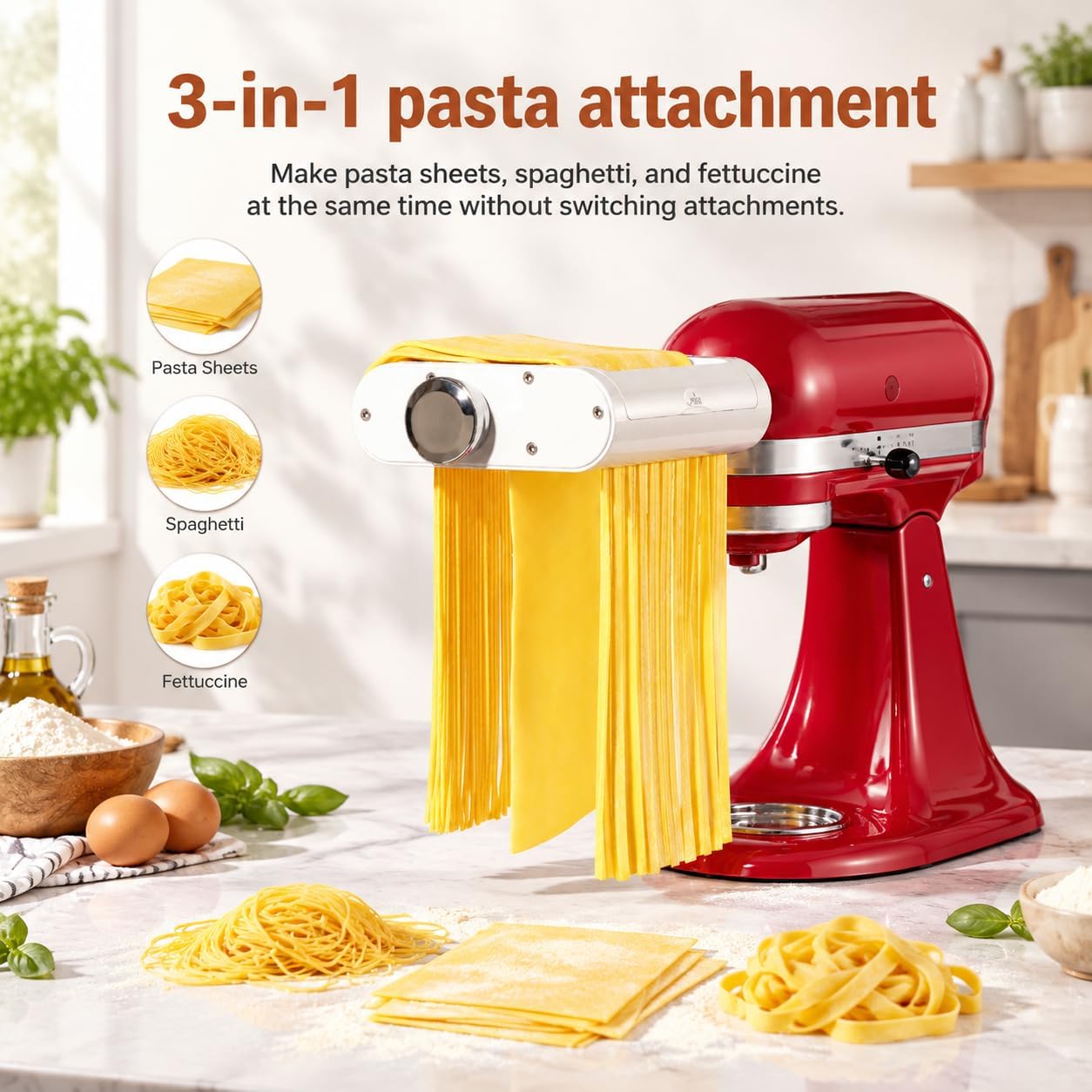 Thumbnail 1 de Antree 3-in-1 Pasta Maker Set ⚙