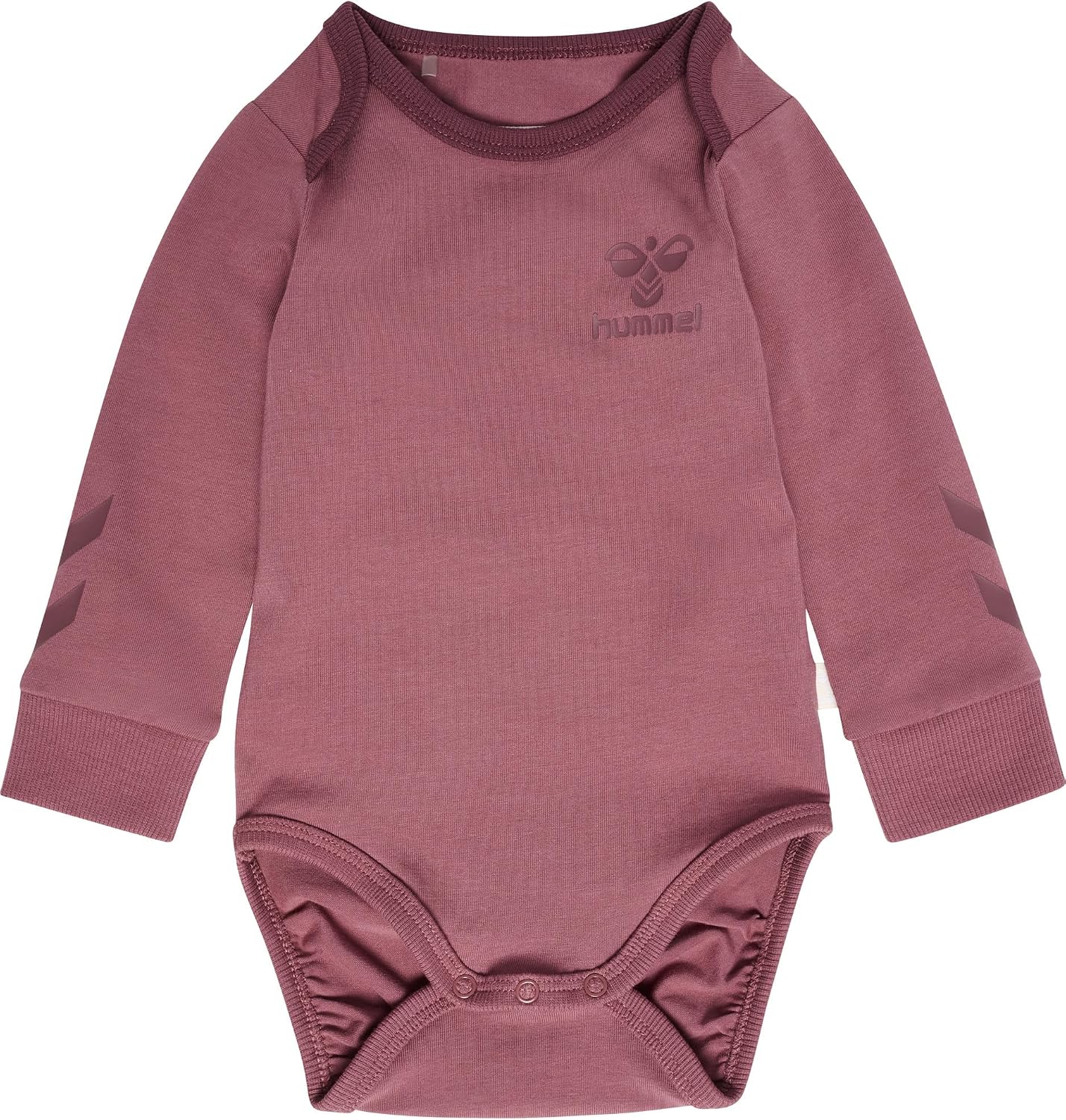 Detalle de hummel Baby Mädchen Hmlmaule Body L/S BODYSTOCKING aus Bio-Baumwolle