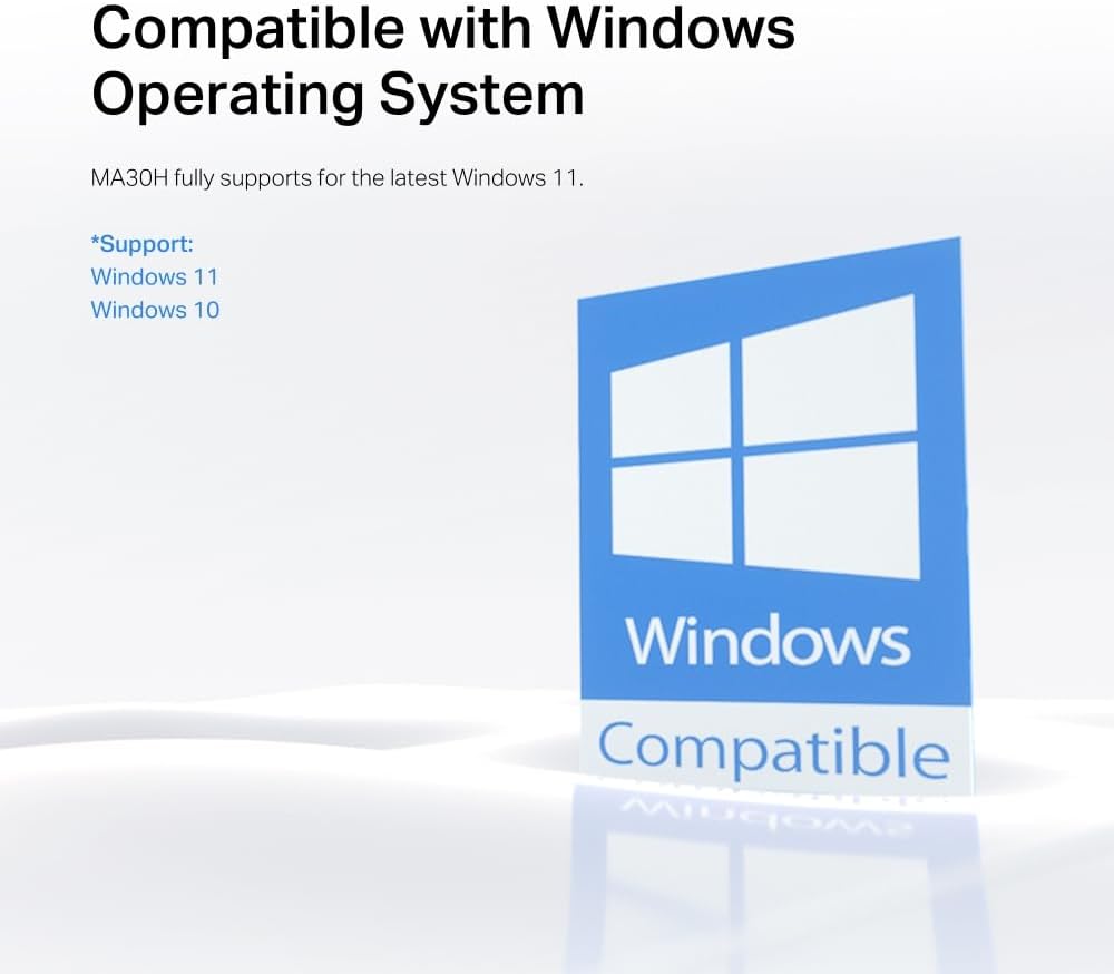 Thumbnail 4 de NEW Mercusys MA30H AC1300 WiFi 5 Dual-Band USB Dongle for PC (WPA3, MU-MIMO, Plug and Play)