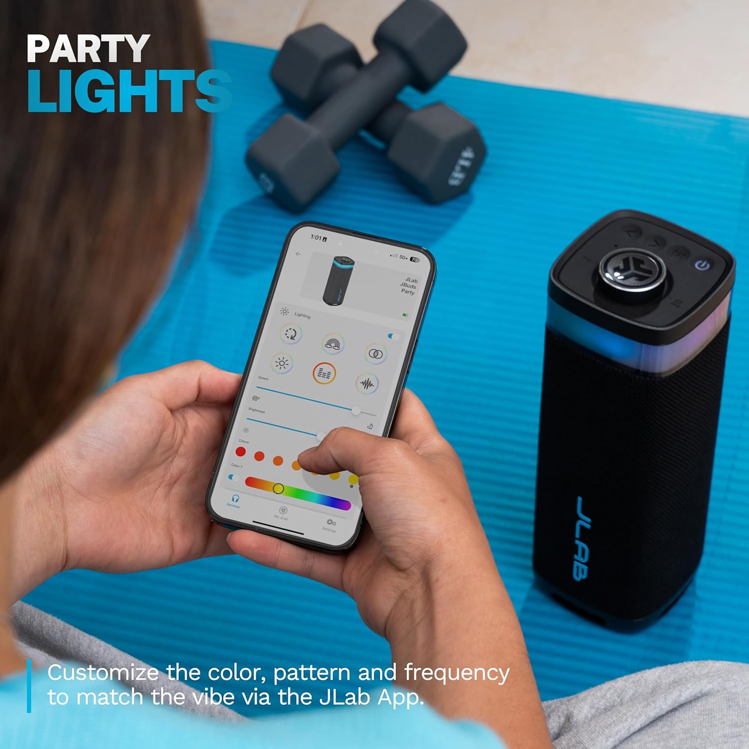 Thumbnail 2 de JLab JBuds Party enceinte Bluetooth avec 30 W ⚡